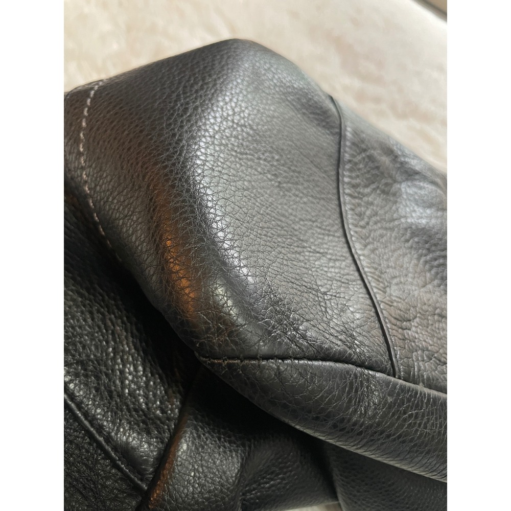 Coach Park Carrie Pebbled Leather Tote Bag - Picture 12 of 15